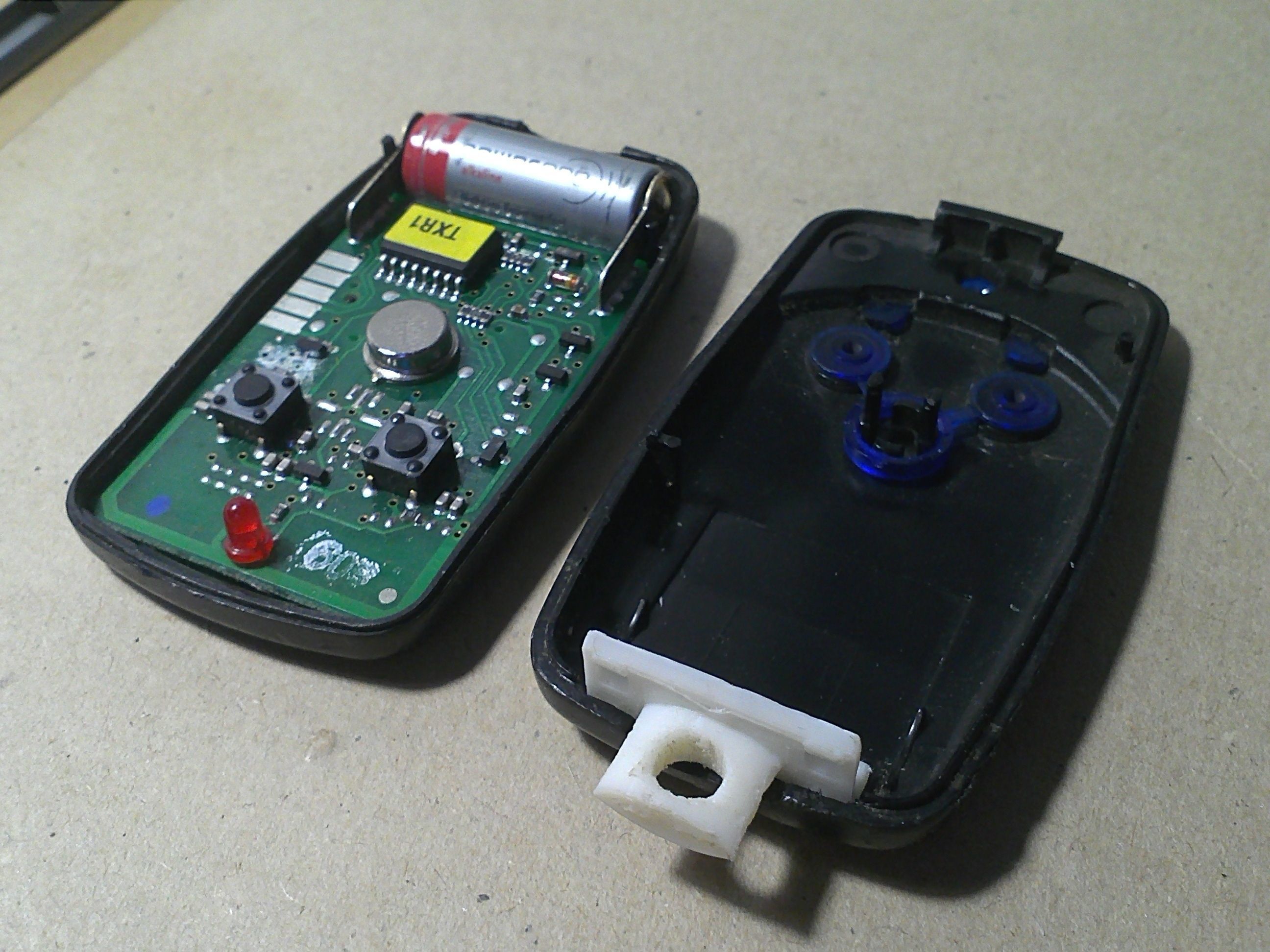 Bracket for remote control Nice Flor 3D print model_2