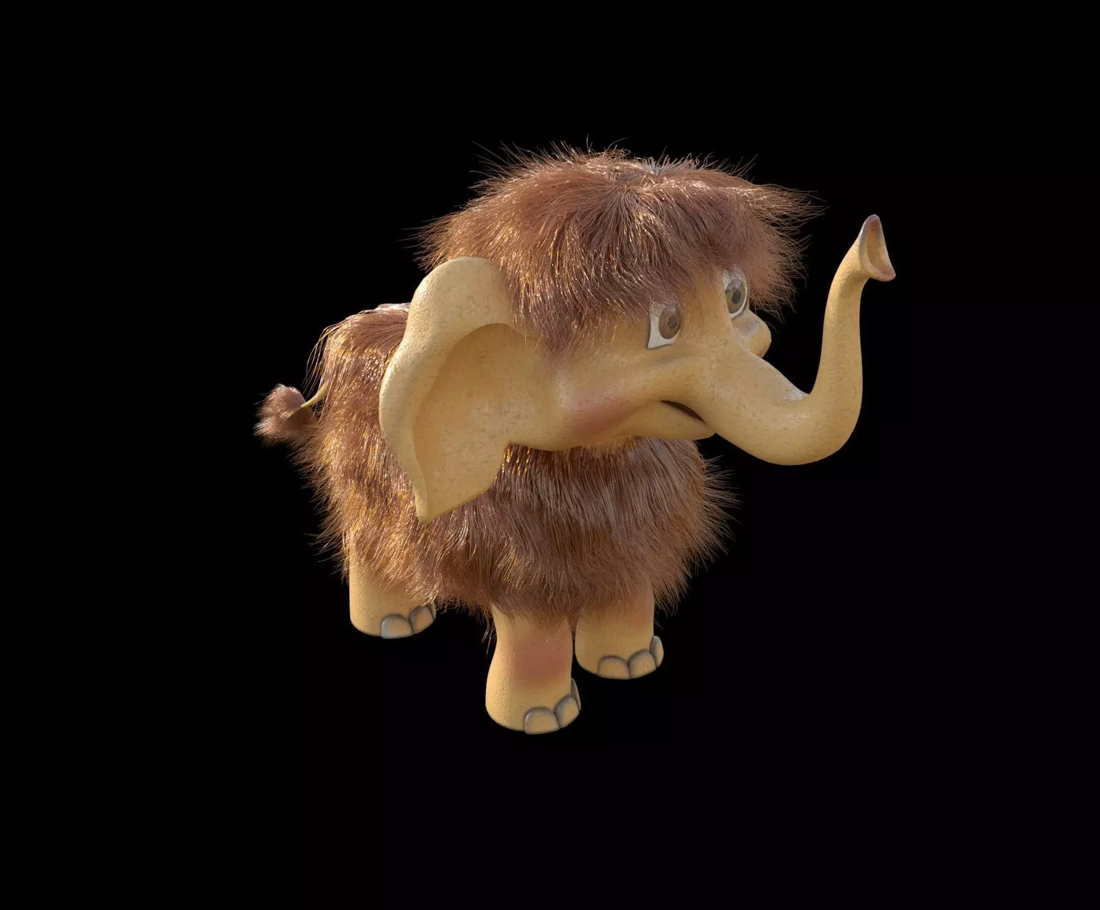 Mammoth baby 3D model
