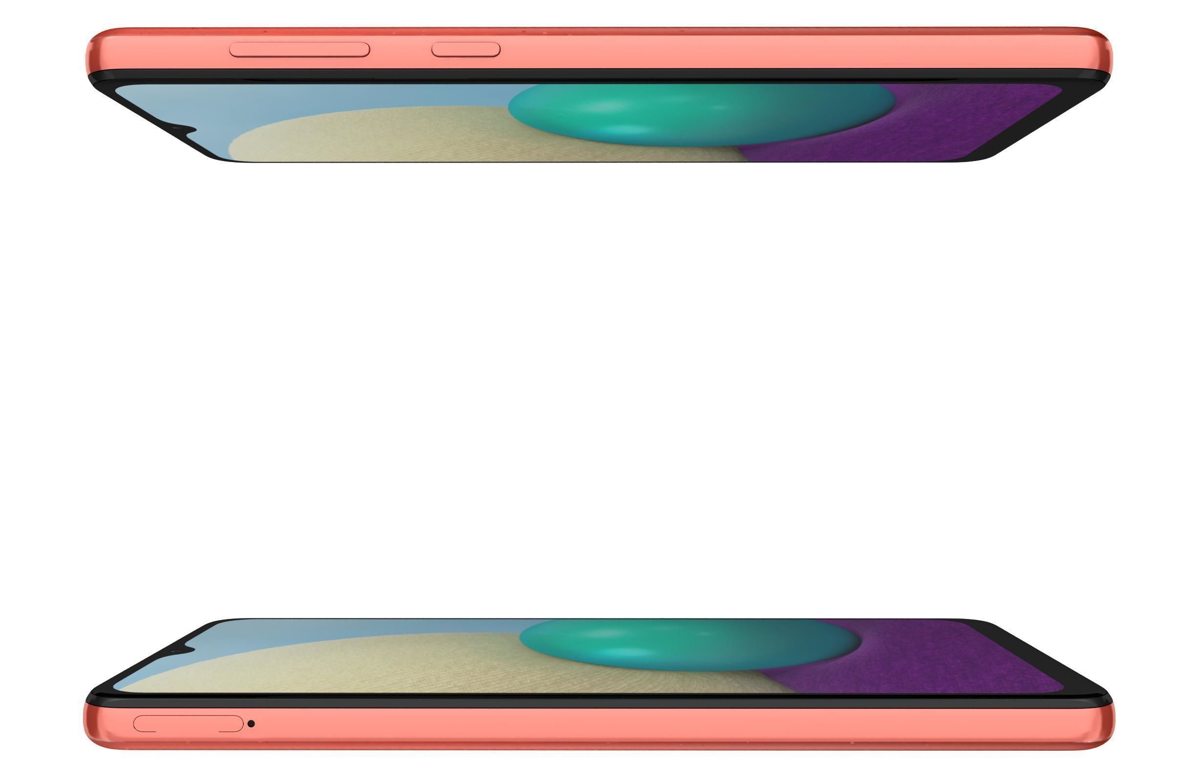 Samsung Galaxy A02 Red 3D model_9