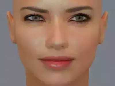 Adriana Lima 3D model