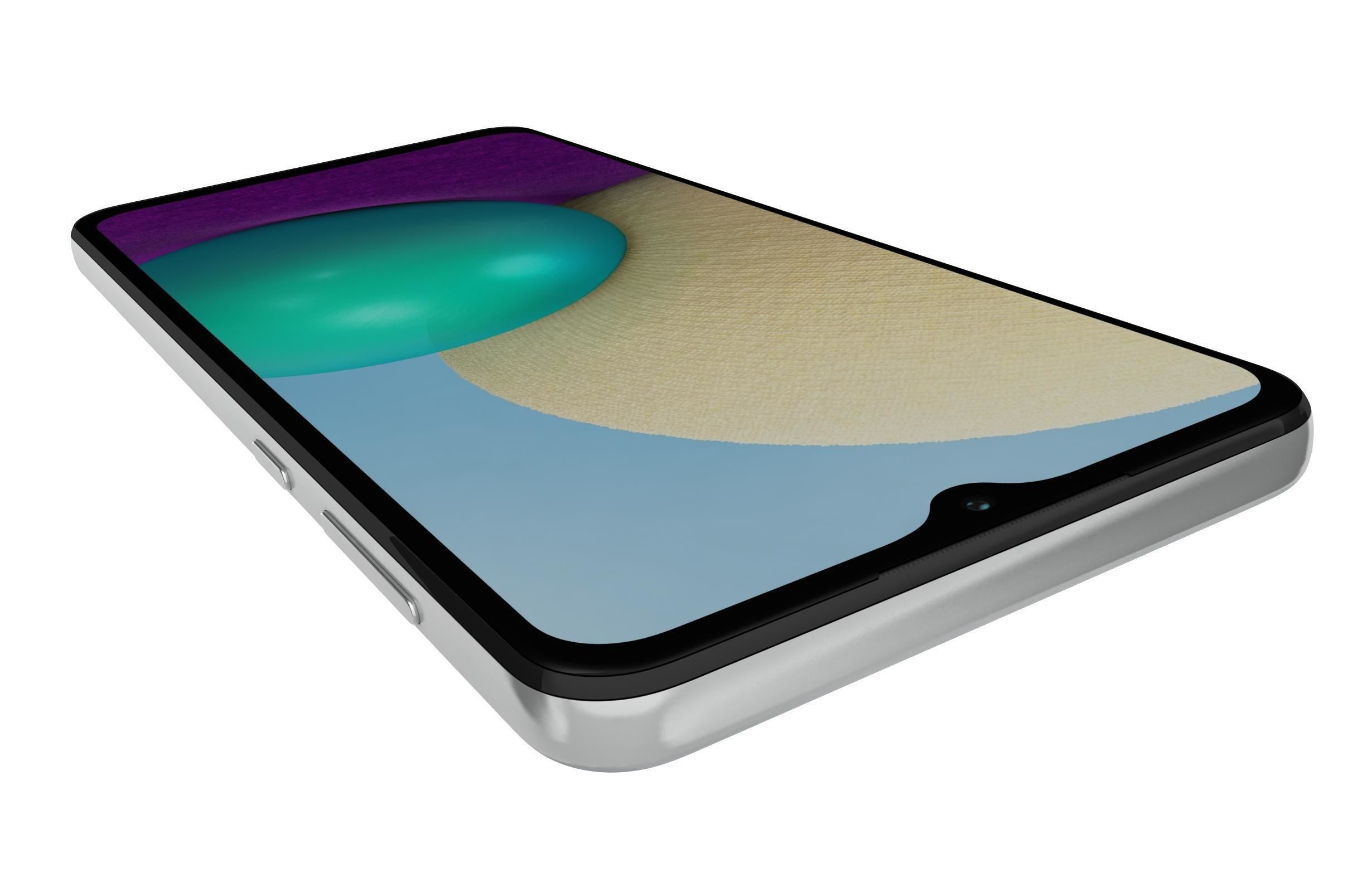 Samsung Galaxy A02 White 3D model_13