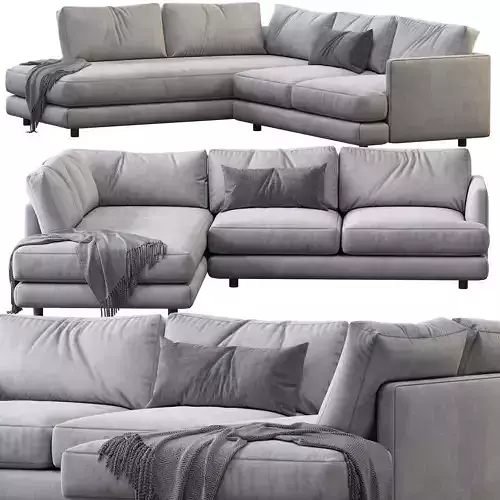 Haven 2-piece Terminal Chaise Sectiona