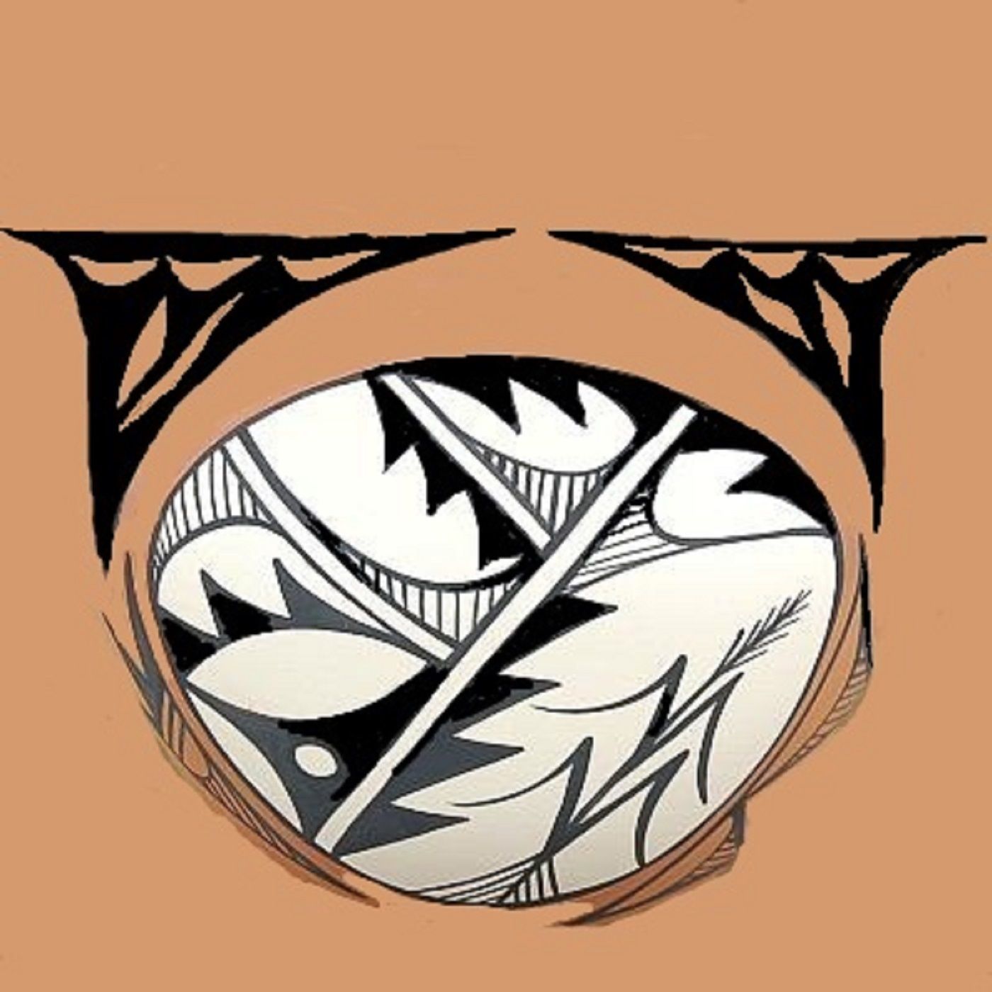 Native American pottery 6 3D model_6