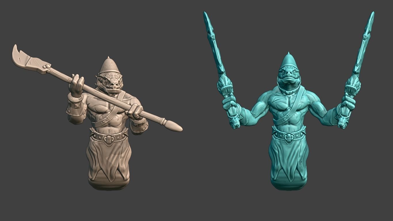 Serpentor Brawler 3D print model_2
