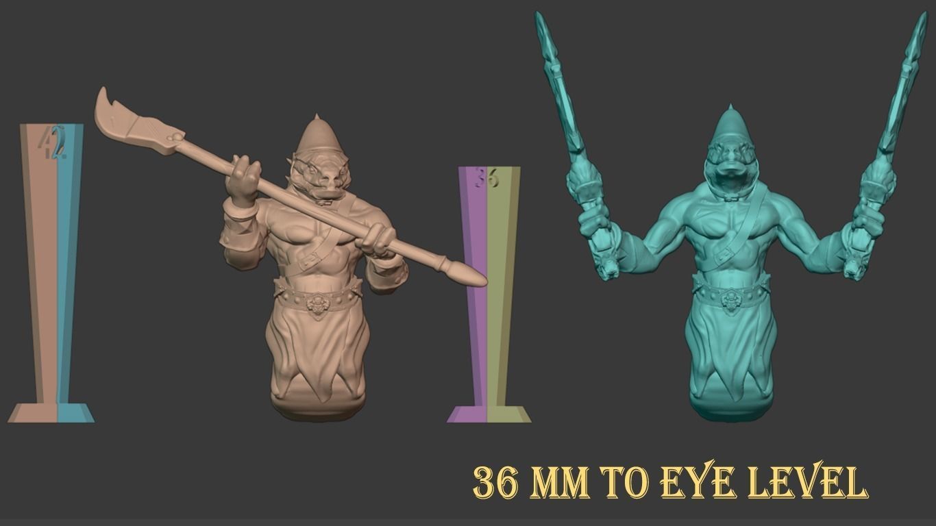 Serpentor Brawler 3D print model_4