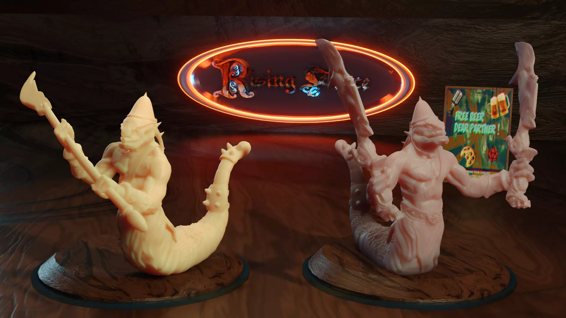 Serpentor Brawler 3D print model_0