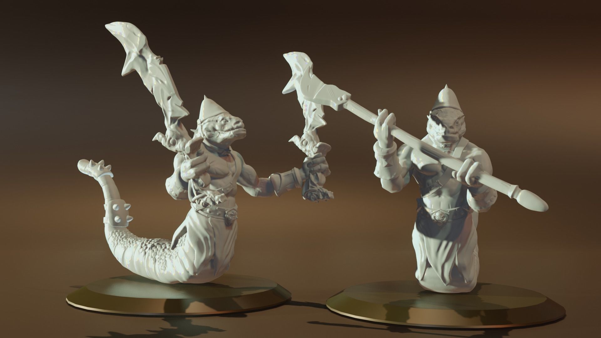 Serpentor Brawler 3D print model_3