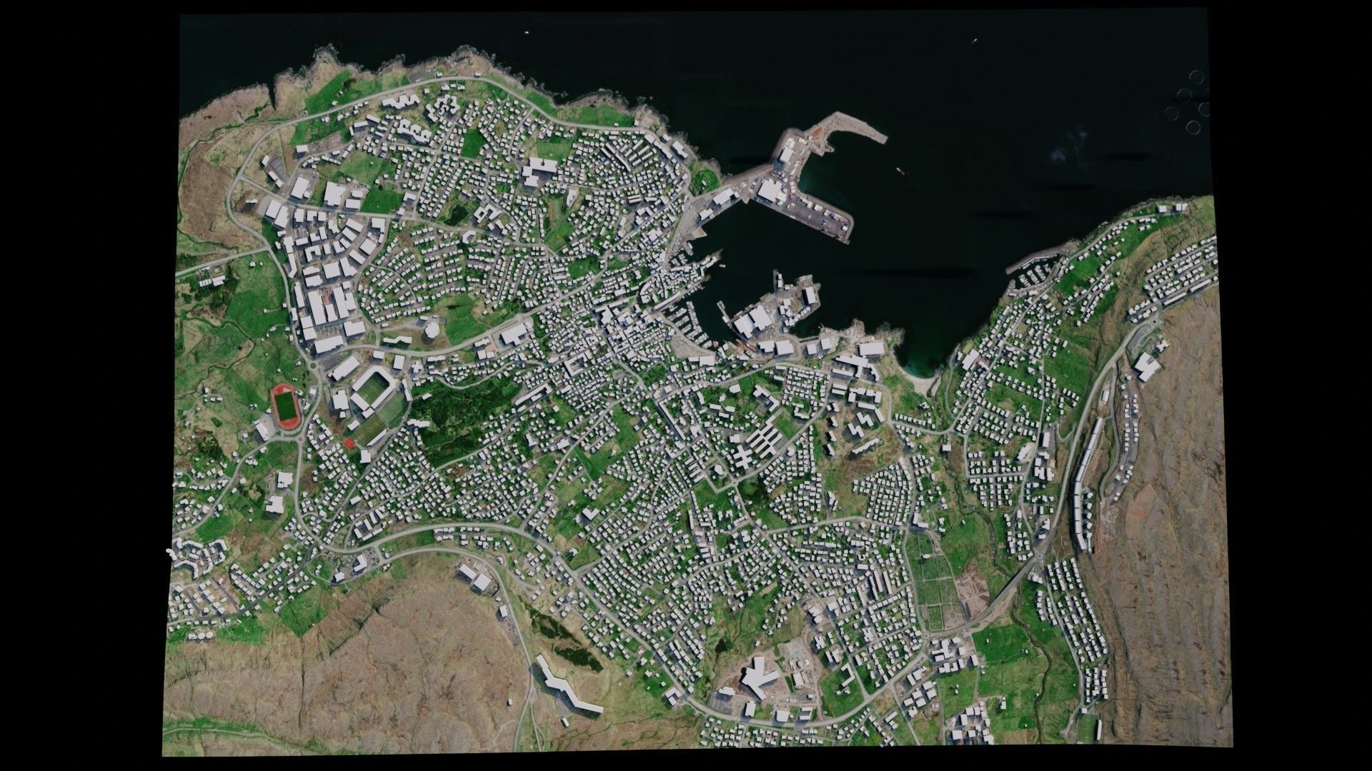 Torshavn - Faroe Islands - England 3D model_2