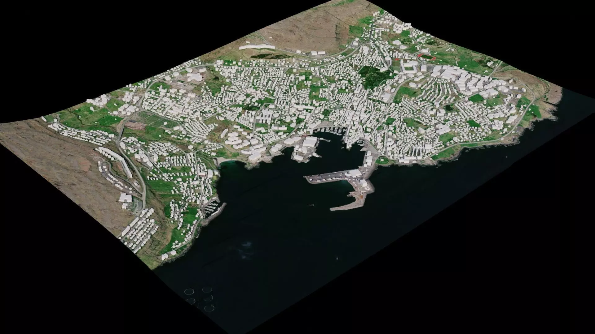 Torshavn - Faroe Islands - England 3D model_0