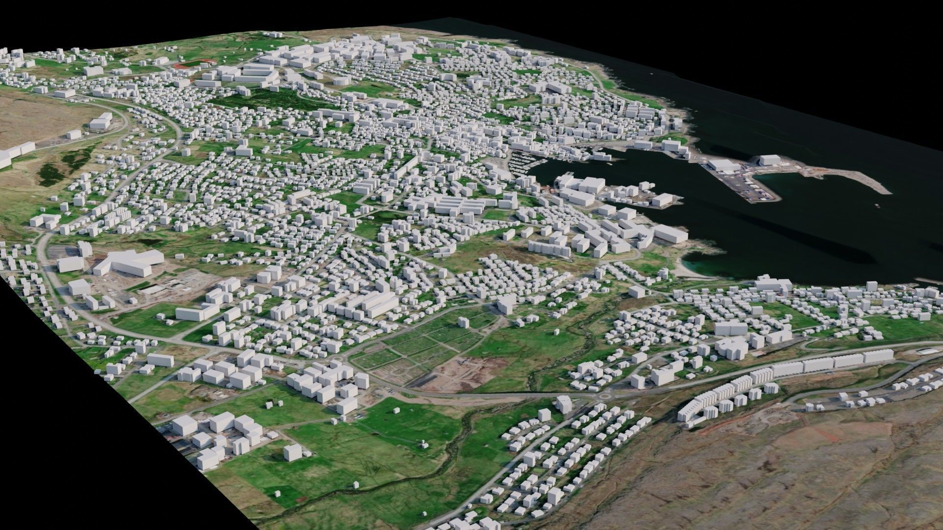 Torshavn - Faroe Islands - England 3D model_1