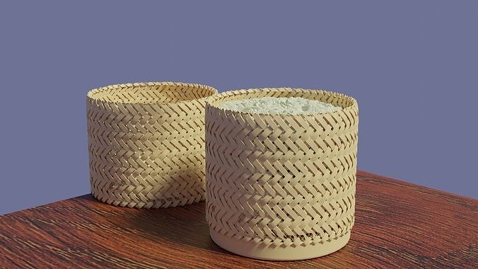 Kratib rice  3D model