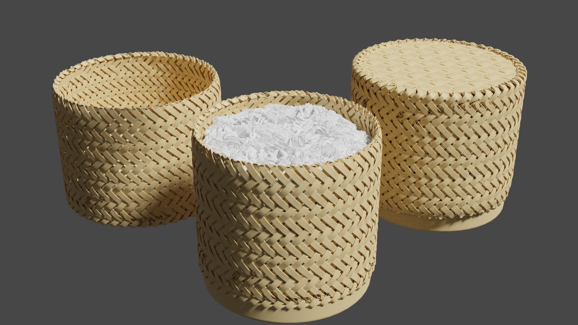 Kratib rice  3D model_2
