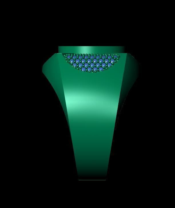 MEN RING 3D print model_4