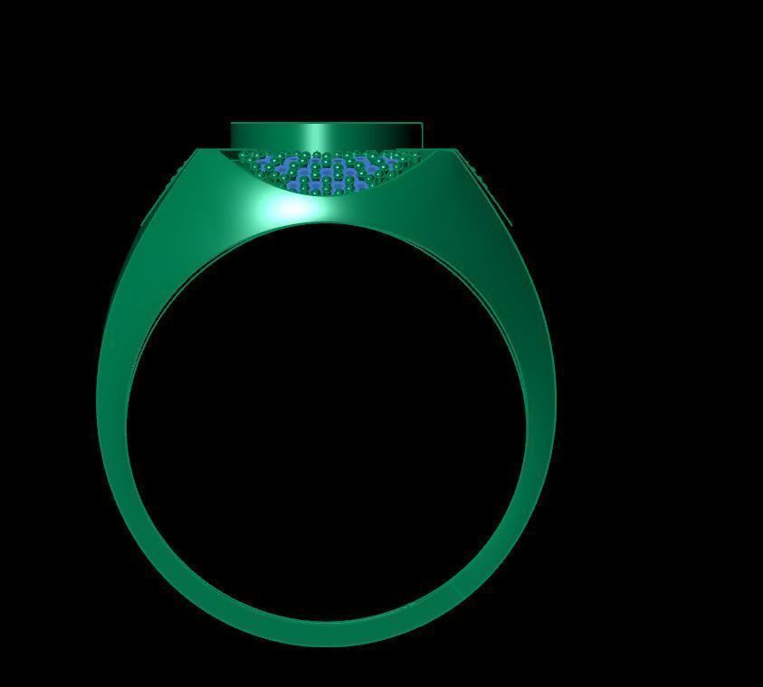 MEN RING 3D print model_3