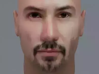 Keanu Reeves 3D model