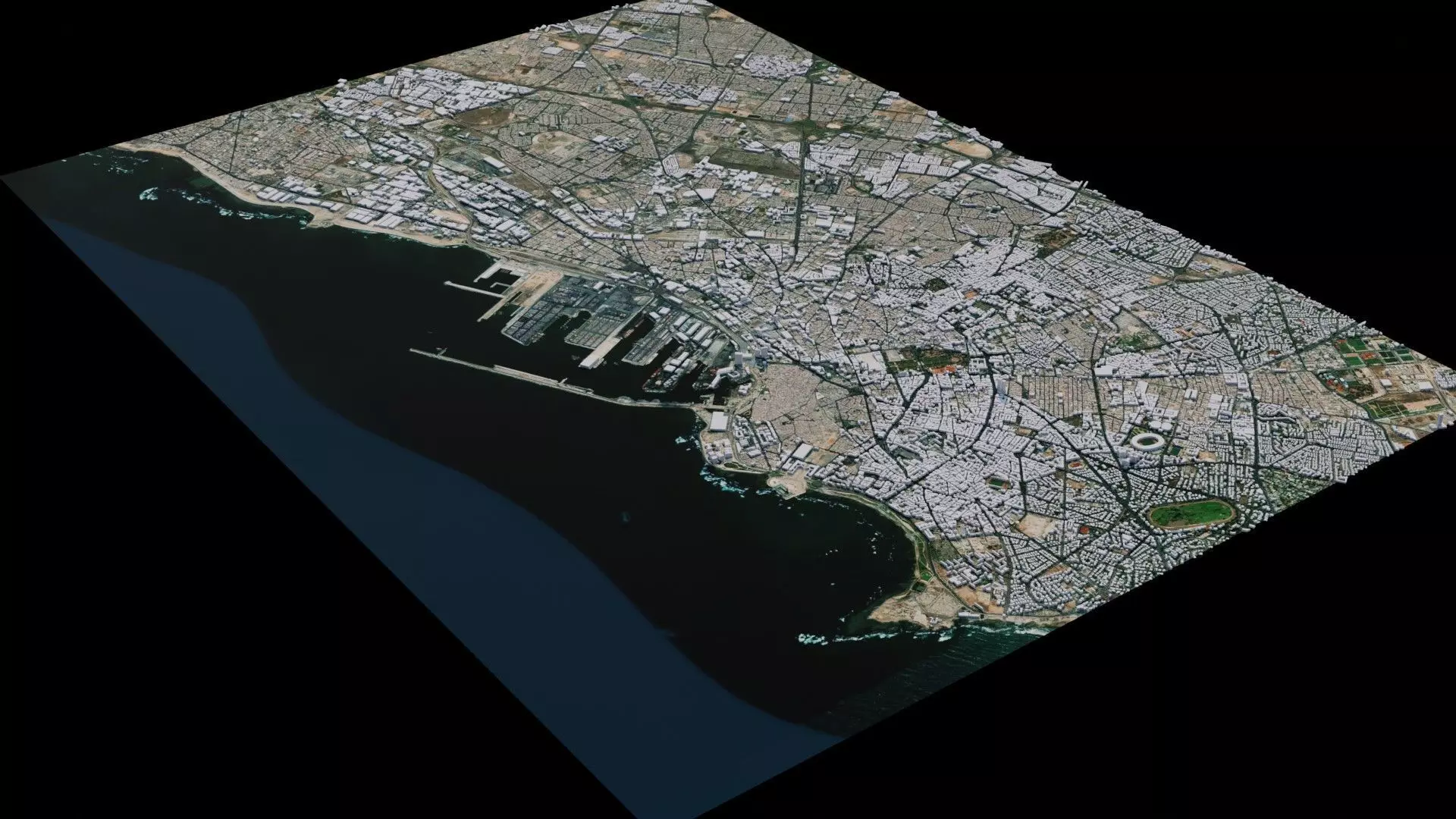 Casablanca - Morocco 3D model_0