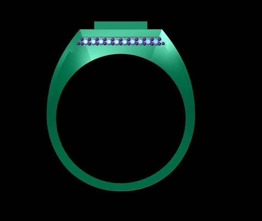 MEN RING 3D print model_2