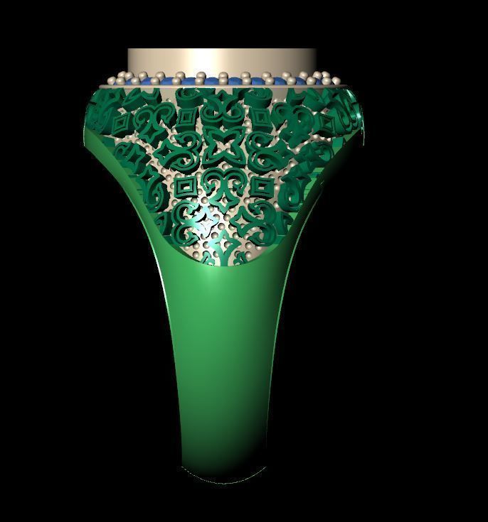 MEN RING 3D print model_3