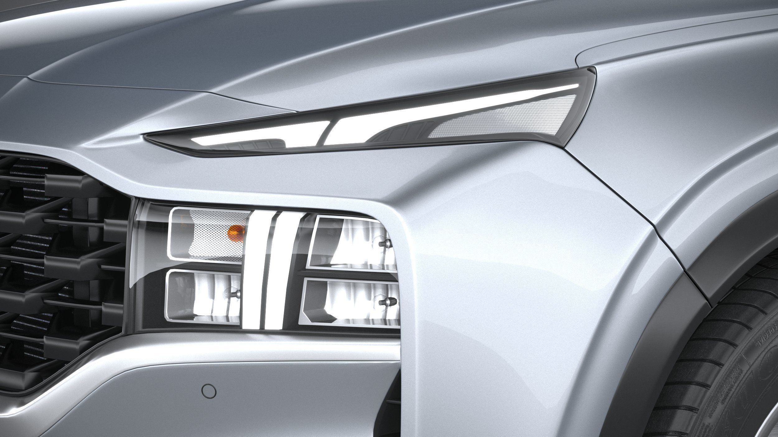 Hyundai SantaFe Basic 2021 3D model_14