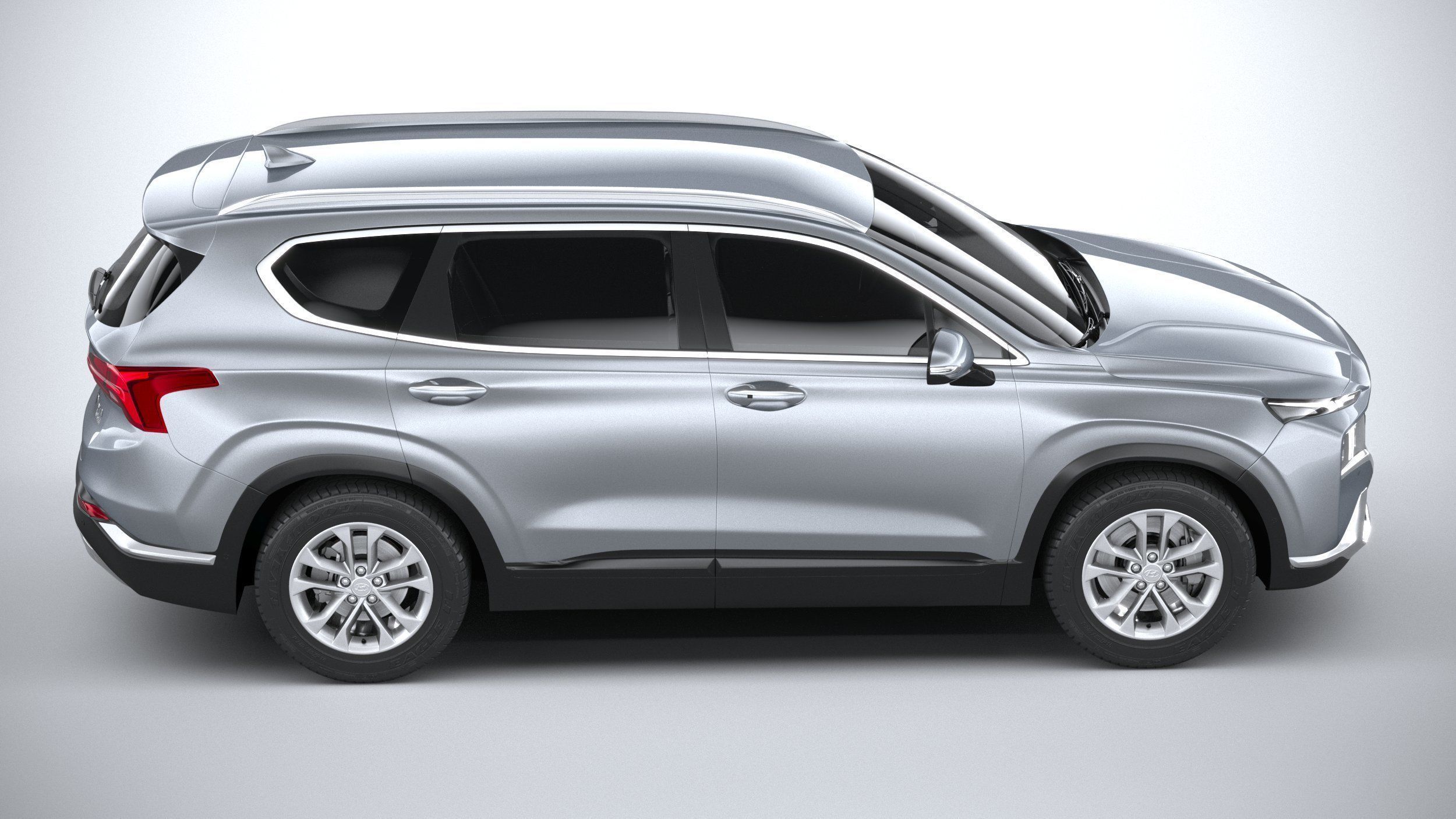 Hyundai SantaFe Basic 2021 3D model_11