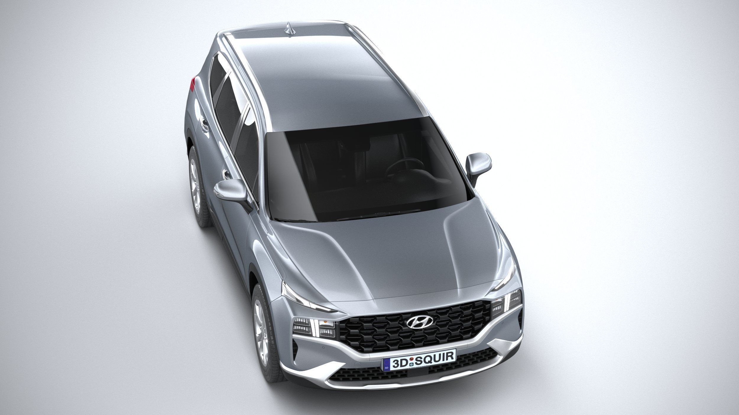 Hyundai SantaFe Basic 2021 3D model_12
