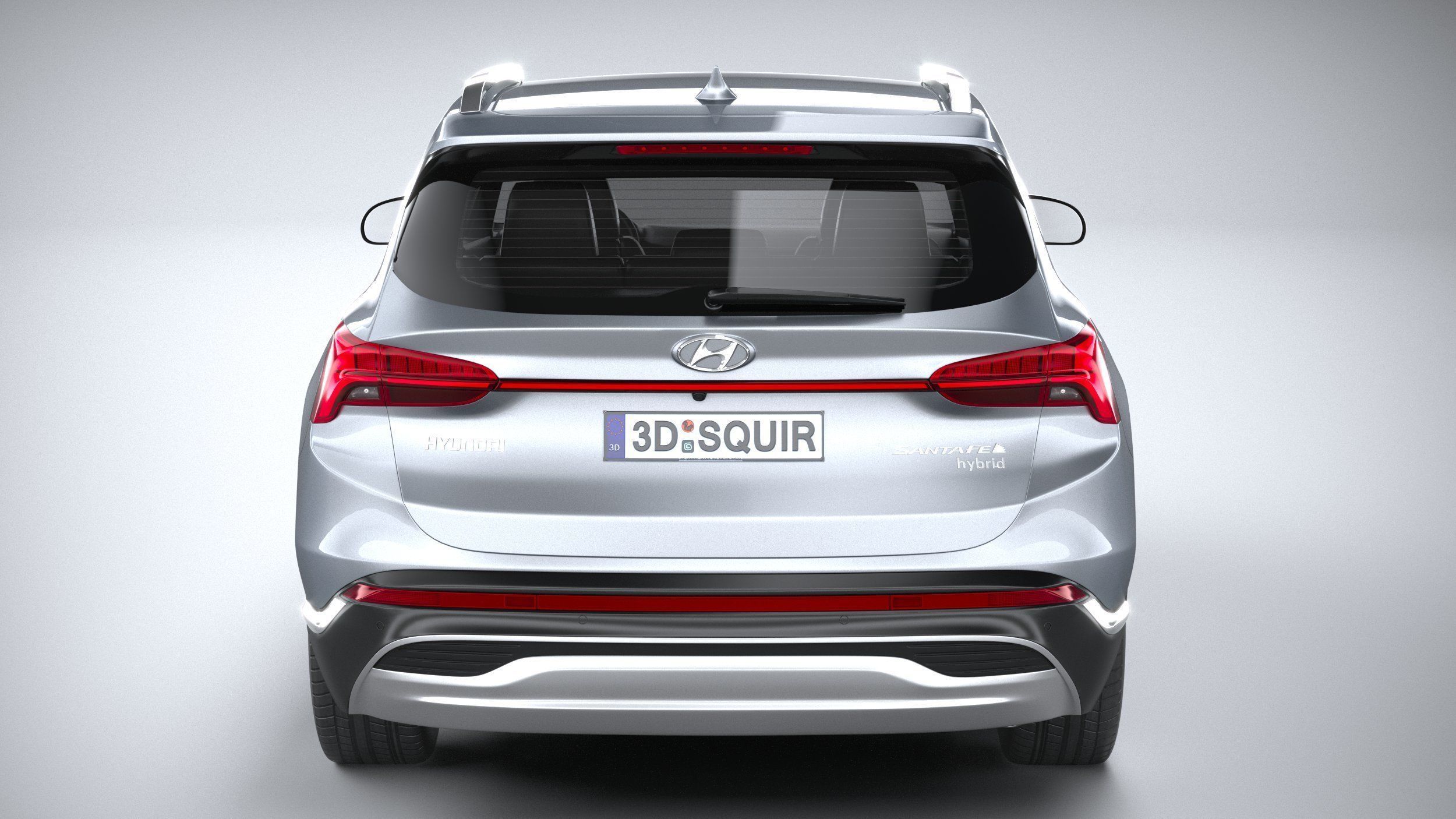 Hyundai SantaFe Basic 2021 3D model_4