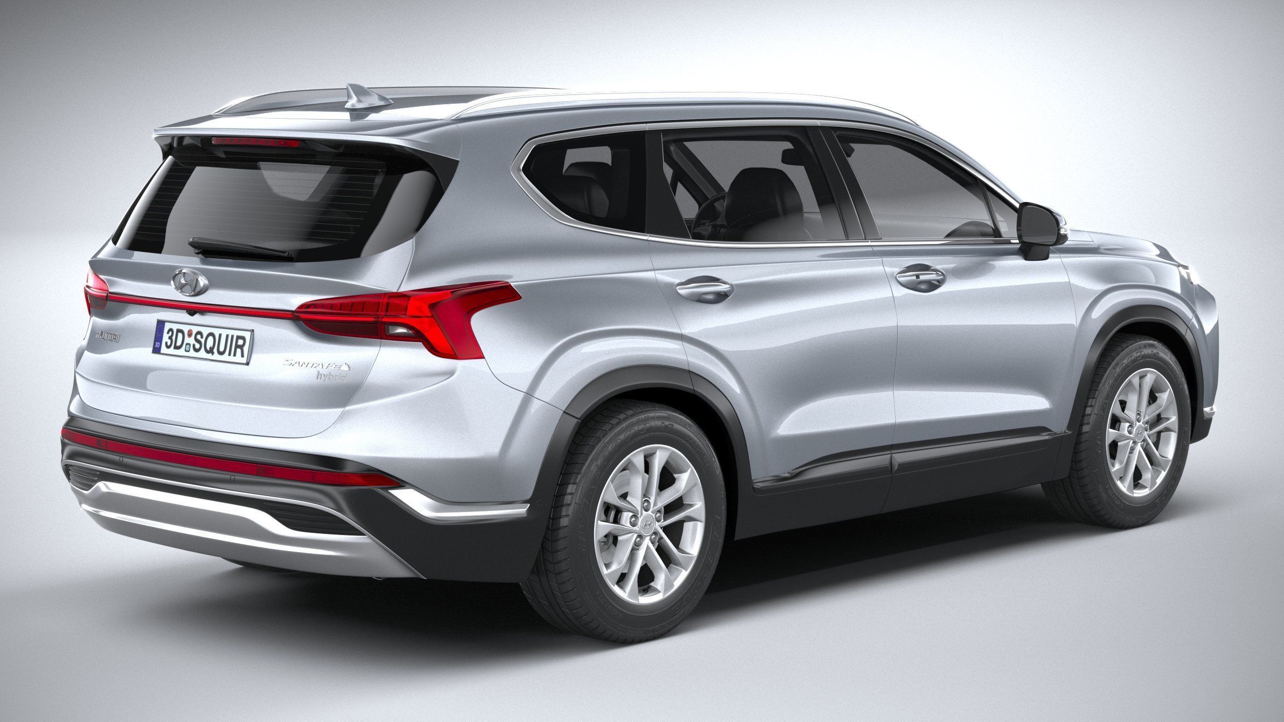 Hyundai SantaFe Basic 2021 3D model_17
