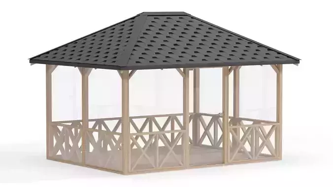 Pavilion Garden house 3D model