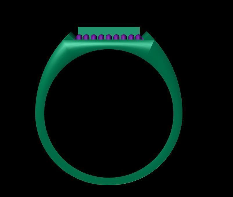 MEN RING 3D print model_2