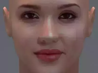 Jessica Alba 3D model