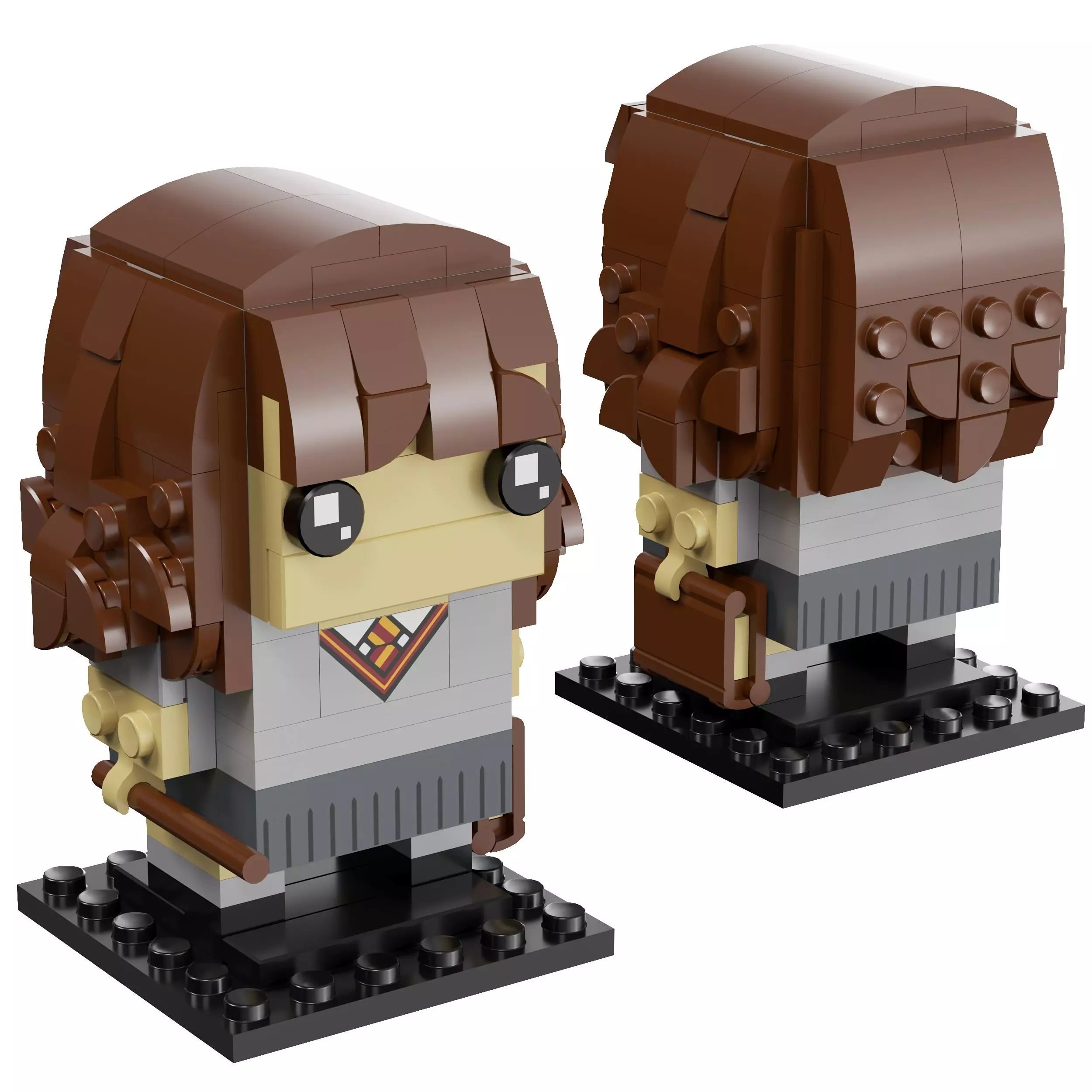 Lego Brickheadz - 41616 Hermione Granger 3D model_0