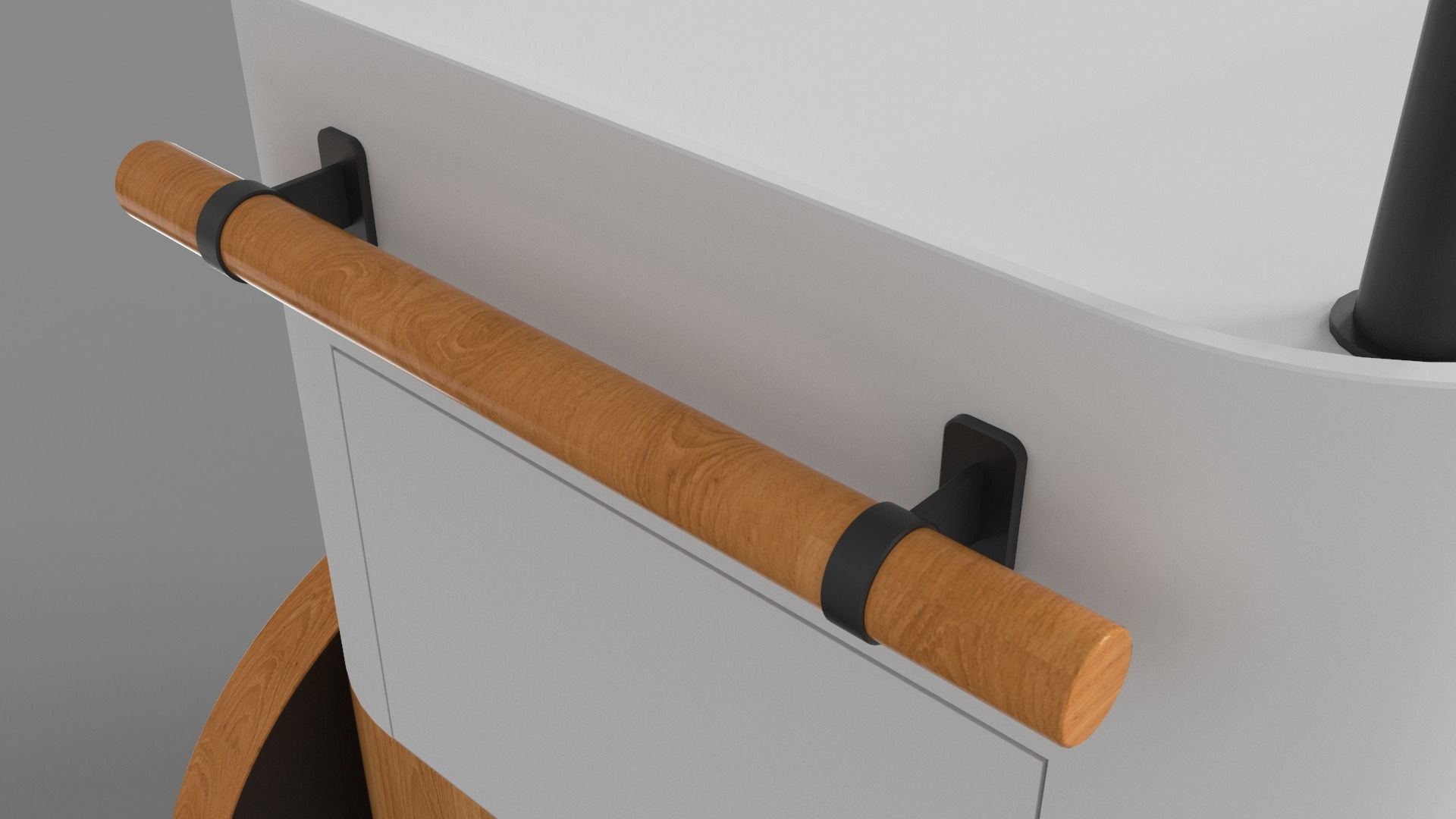 Food Stand - Cart 2 3D model_10