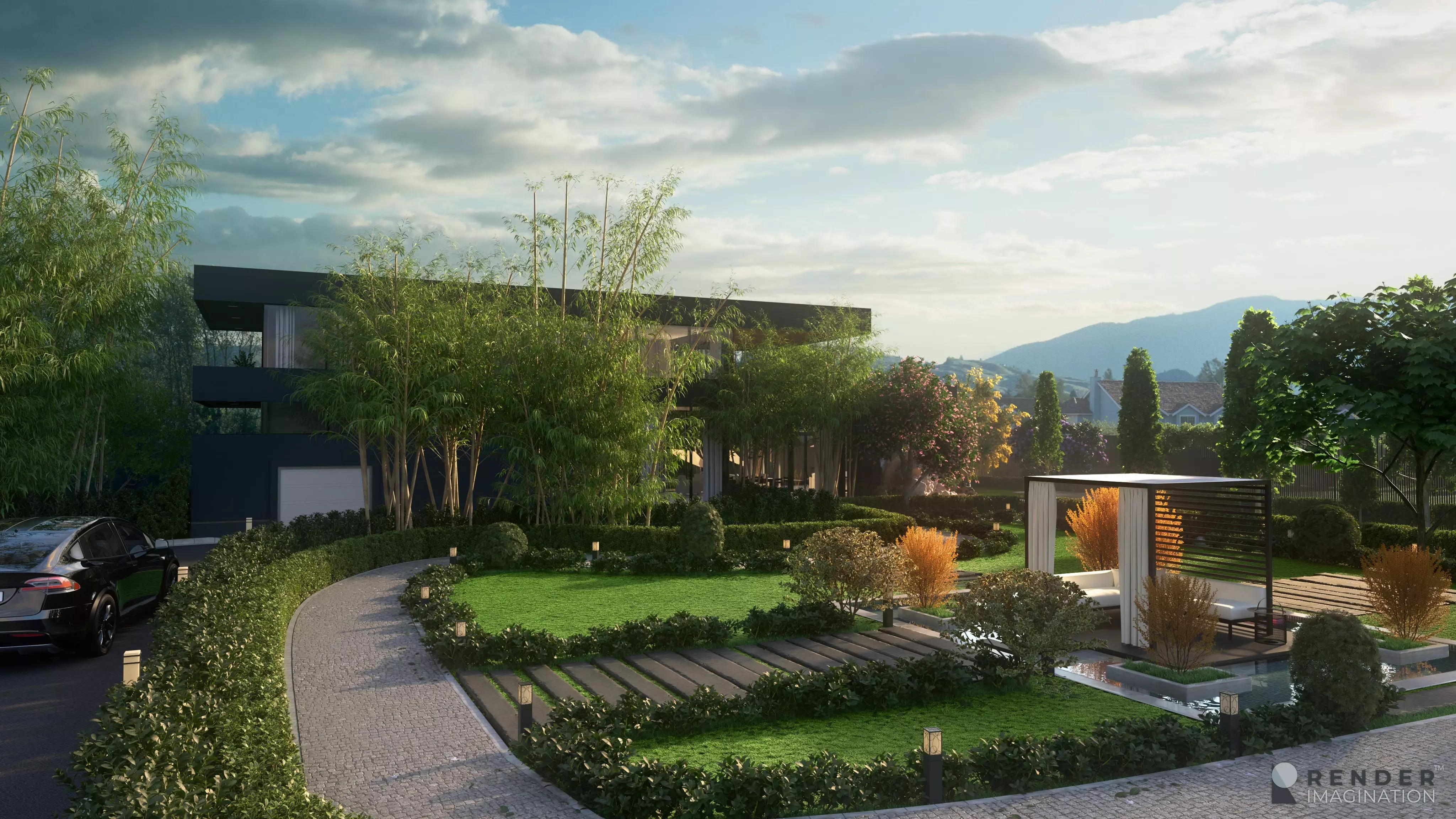 2021 PBR Landscaping Library  3D model_0