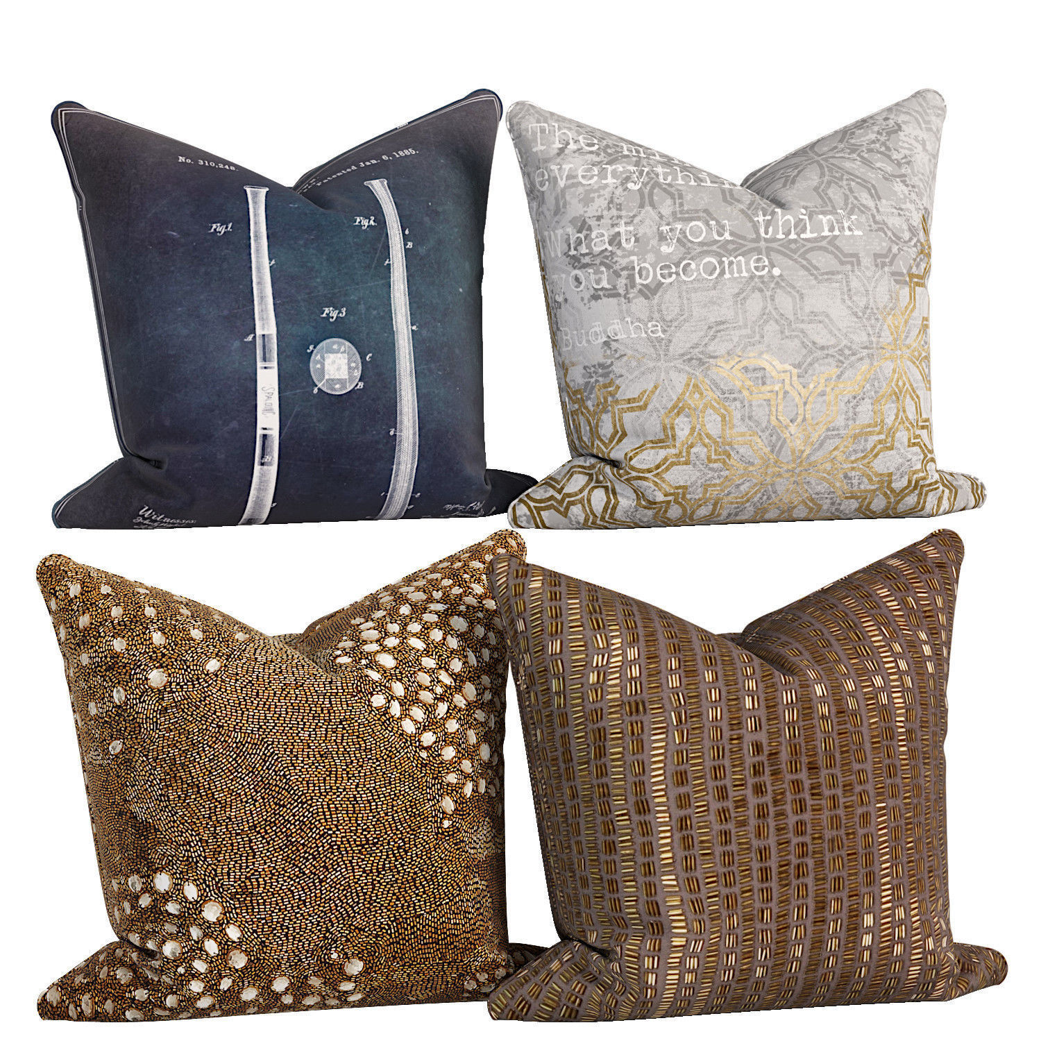 50 Decorative set pillow 500-549 3D model_38