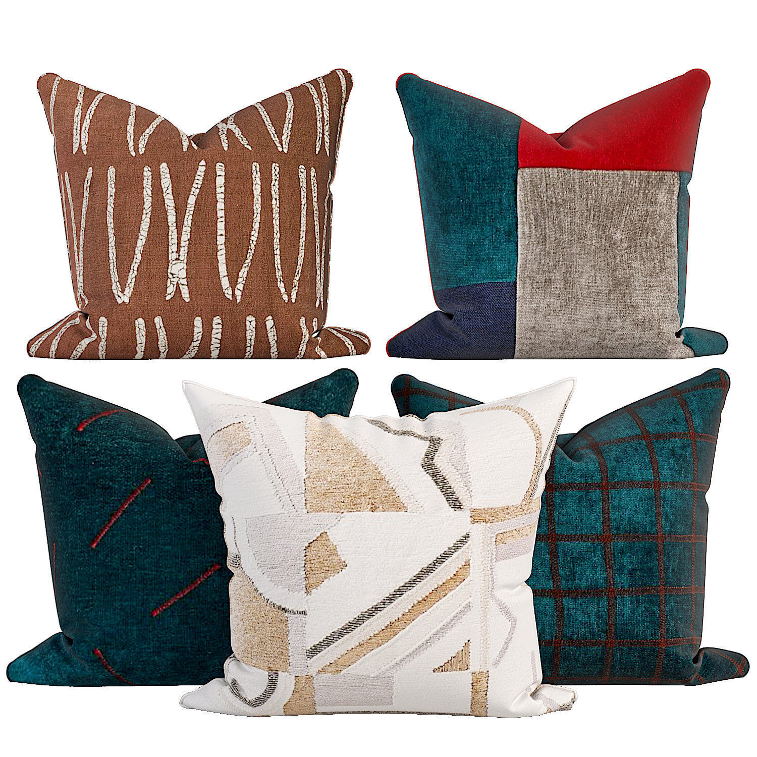 50 Decorative set pillow 500-549 3D model_43