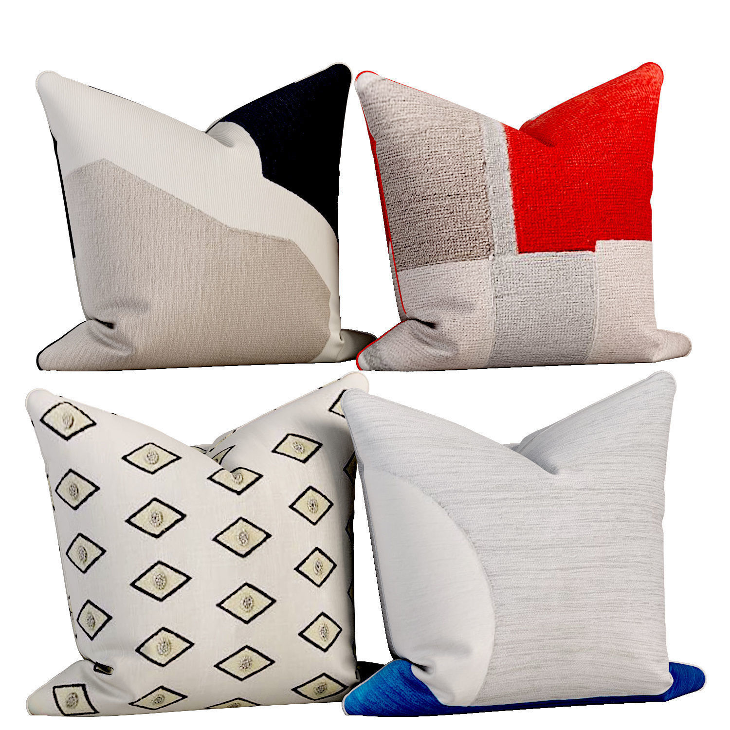 50 Decorative set pillow 500-549 3D model_45