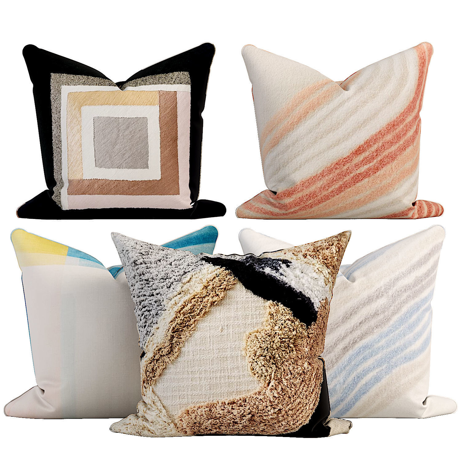 50 Decorative set pillow 500-549 3D model_47