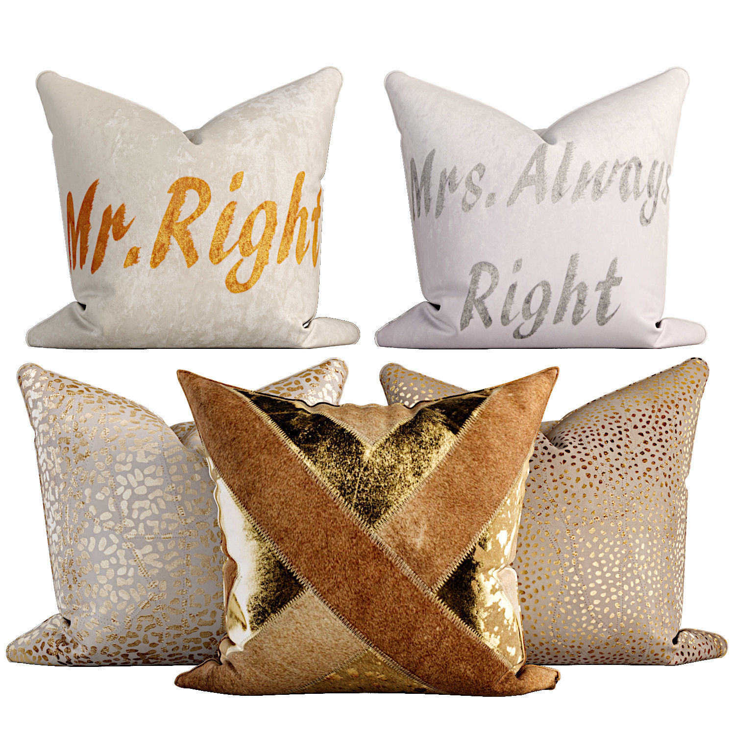 50 Decorative set pillow 500-549 3D model_33