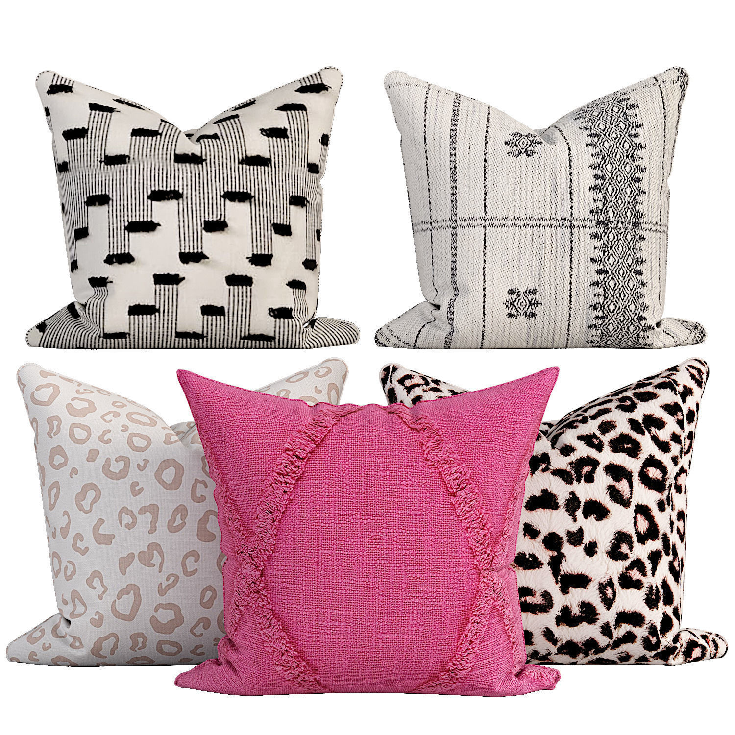 50 Decorative set pillow 500-549 3D model_27