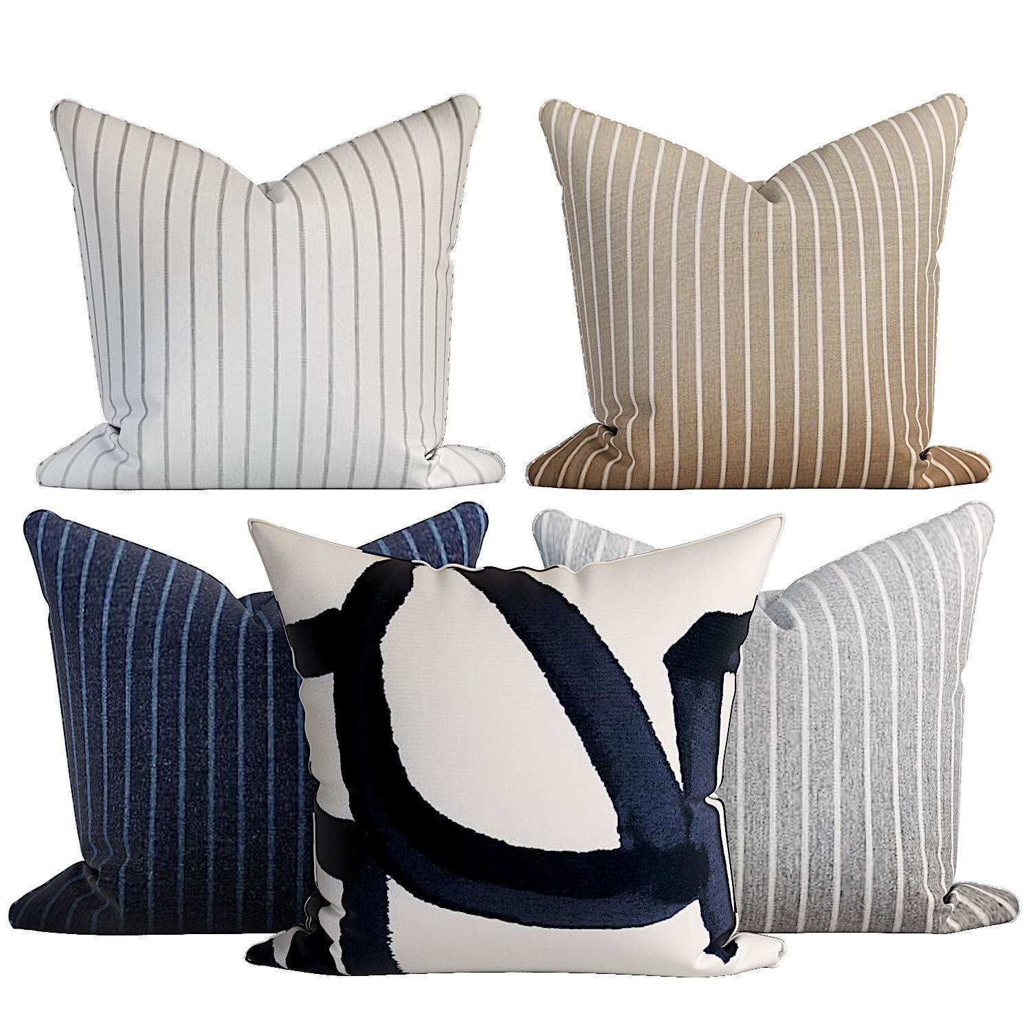 50 Decorative set pillow 500-549 3D model_49