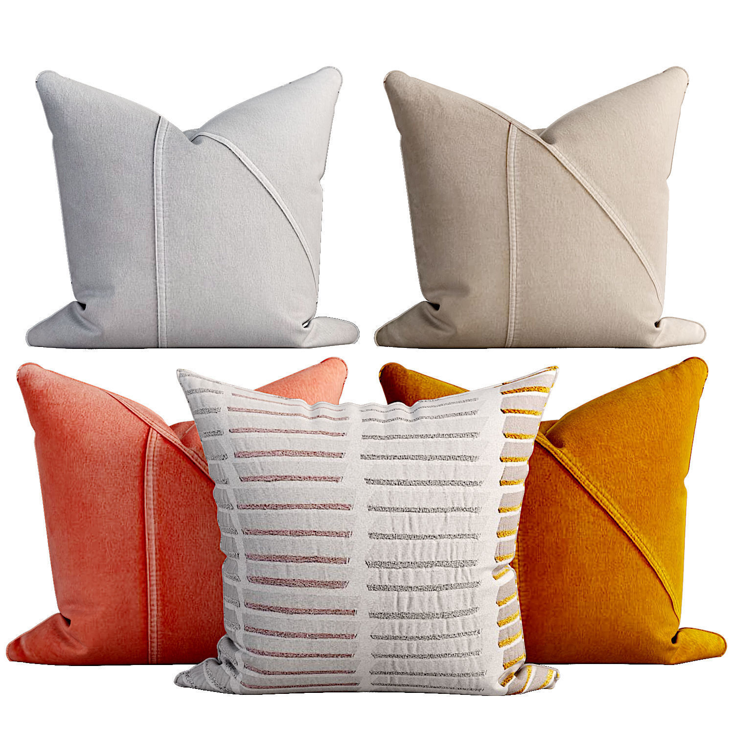 50 Decorative set pillow 500-549 3D model_24