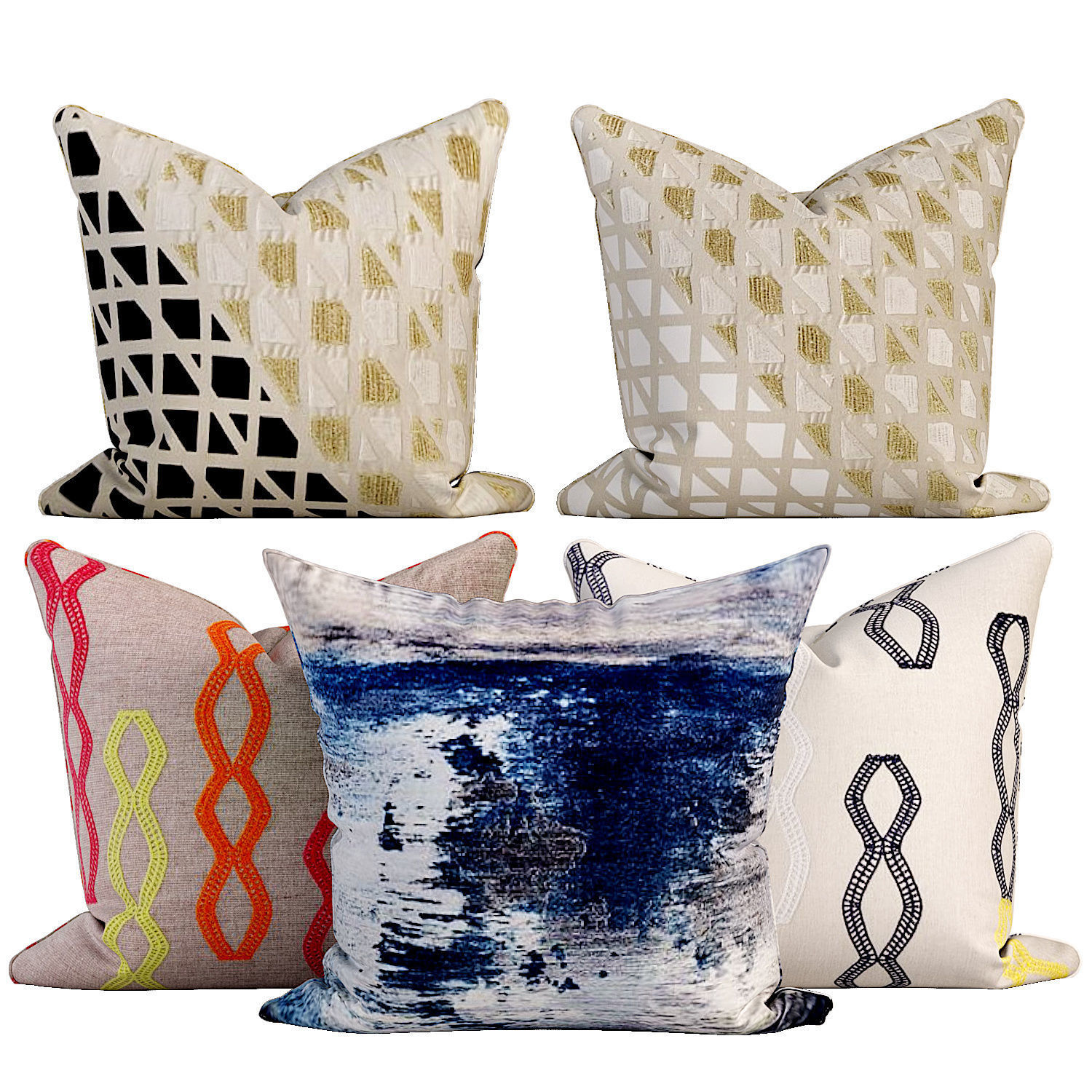 50 Decorative set pillow 500-549 3D model_46