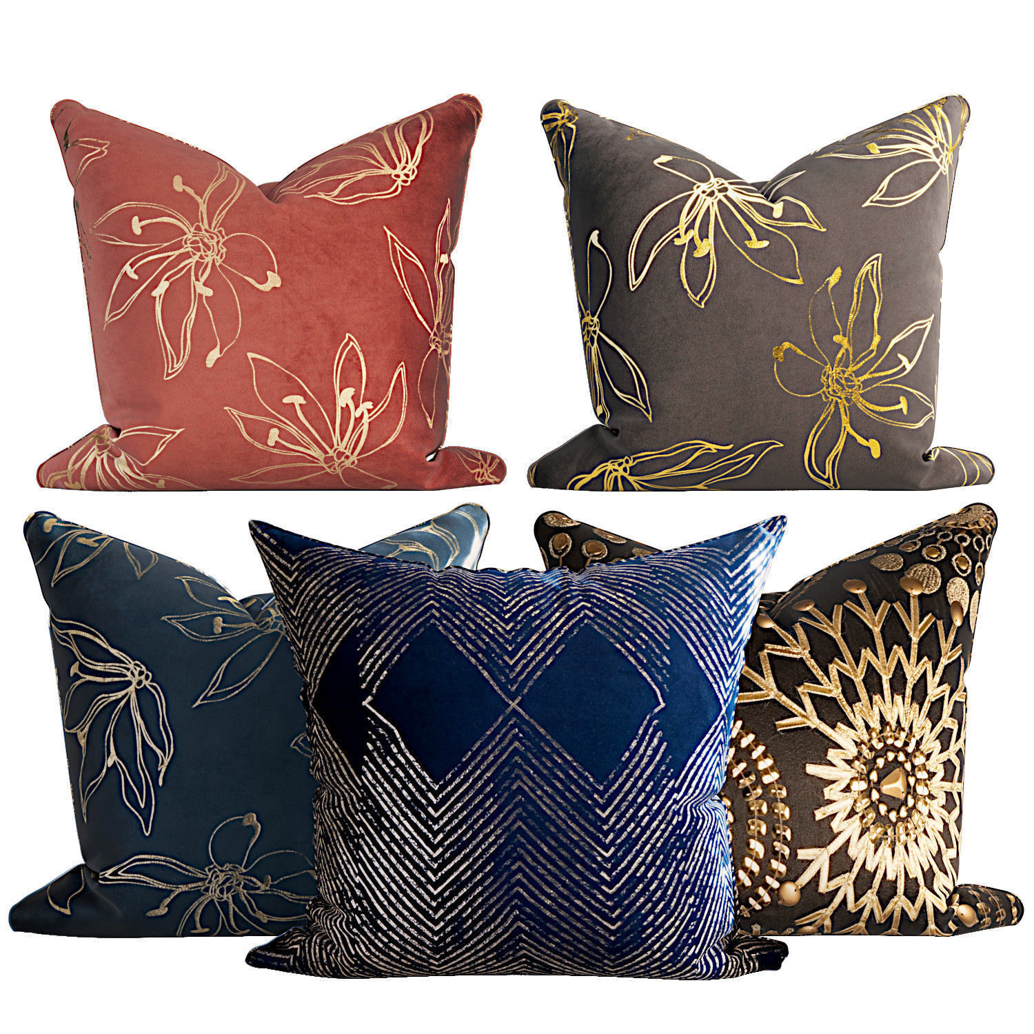 50 Decorative set pillow 500-549 3D model_37
