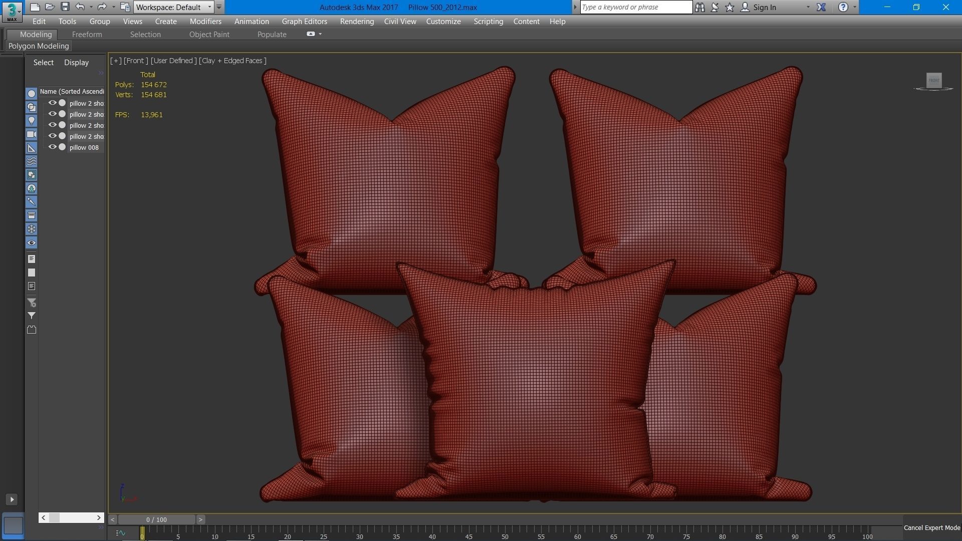 50 Decorative set pillow 500-549 3D model_56