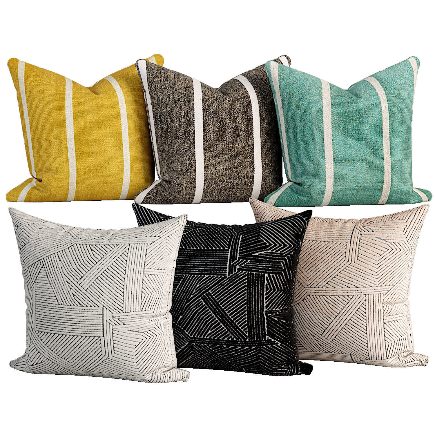 50 Decorative set pillow 500-549 3D model_22