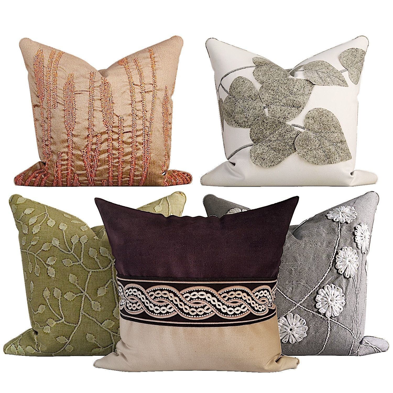 50 Decorative set pillow 500-549 3D model_4