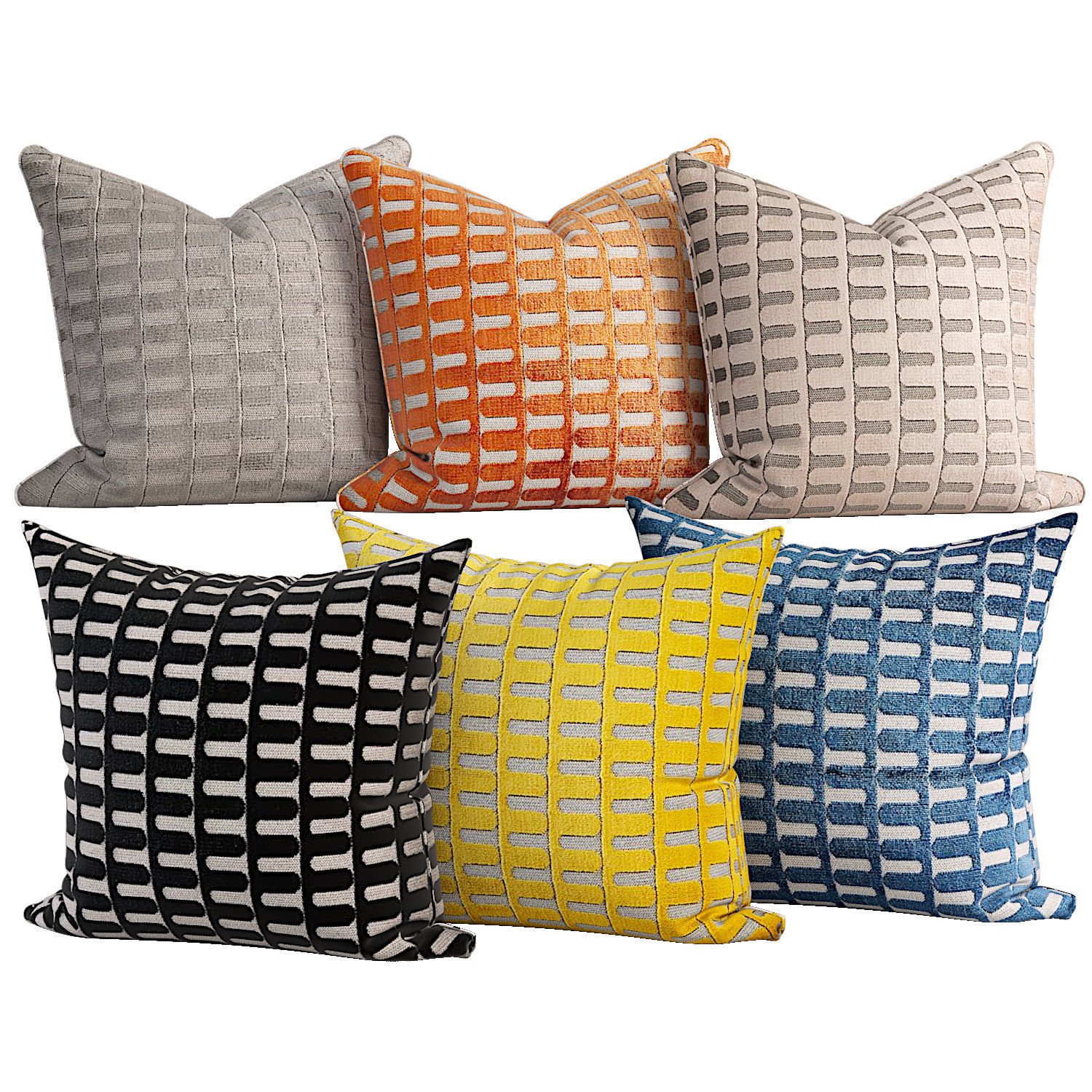 50 Decorative set pillow 500-549 3D model_18