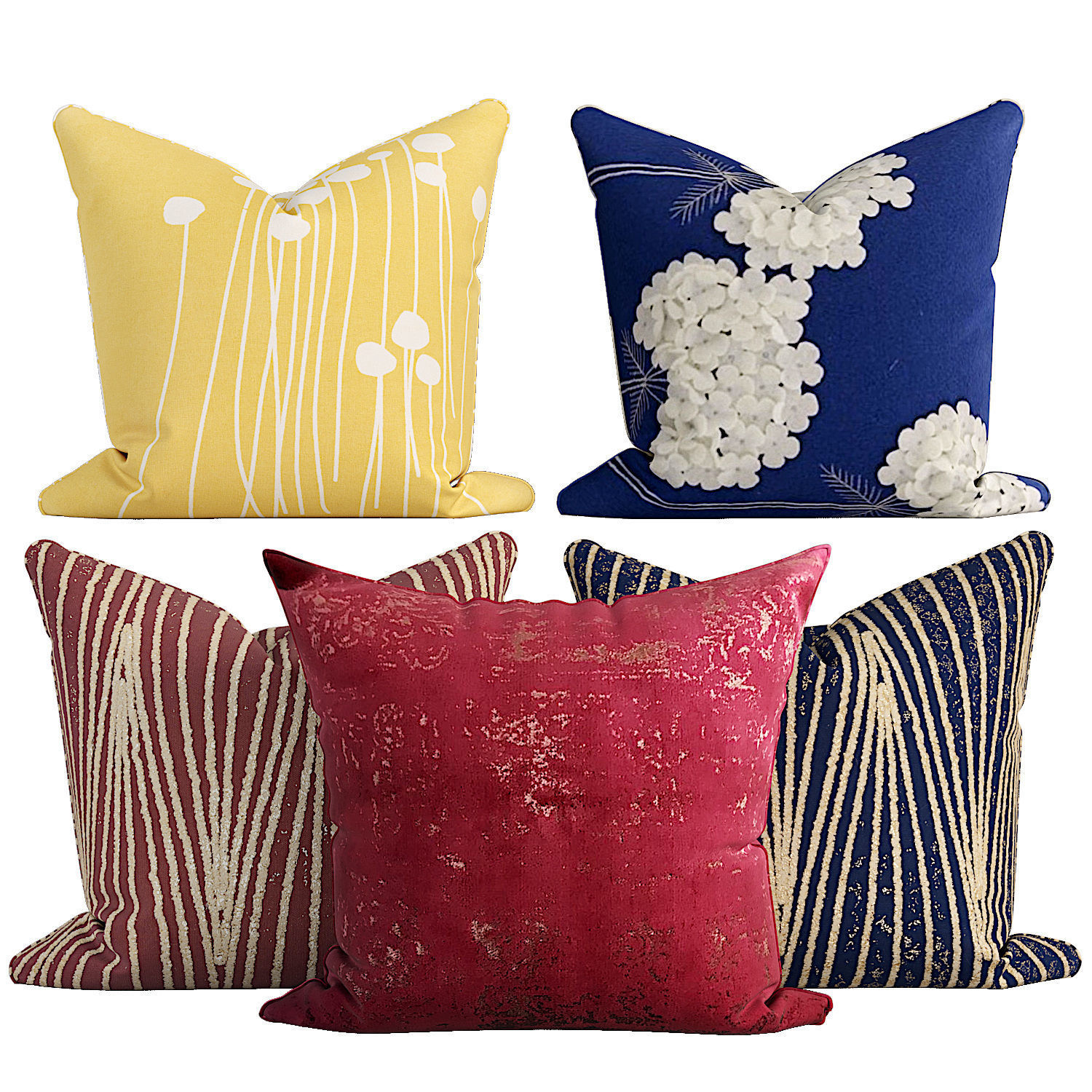 50 Decorative set pillow 500-549 3D model_12