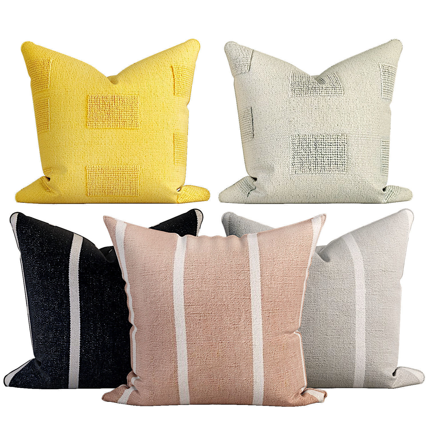 50 Decorative set pillow 500-549 3D model_21