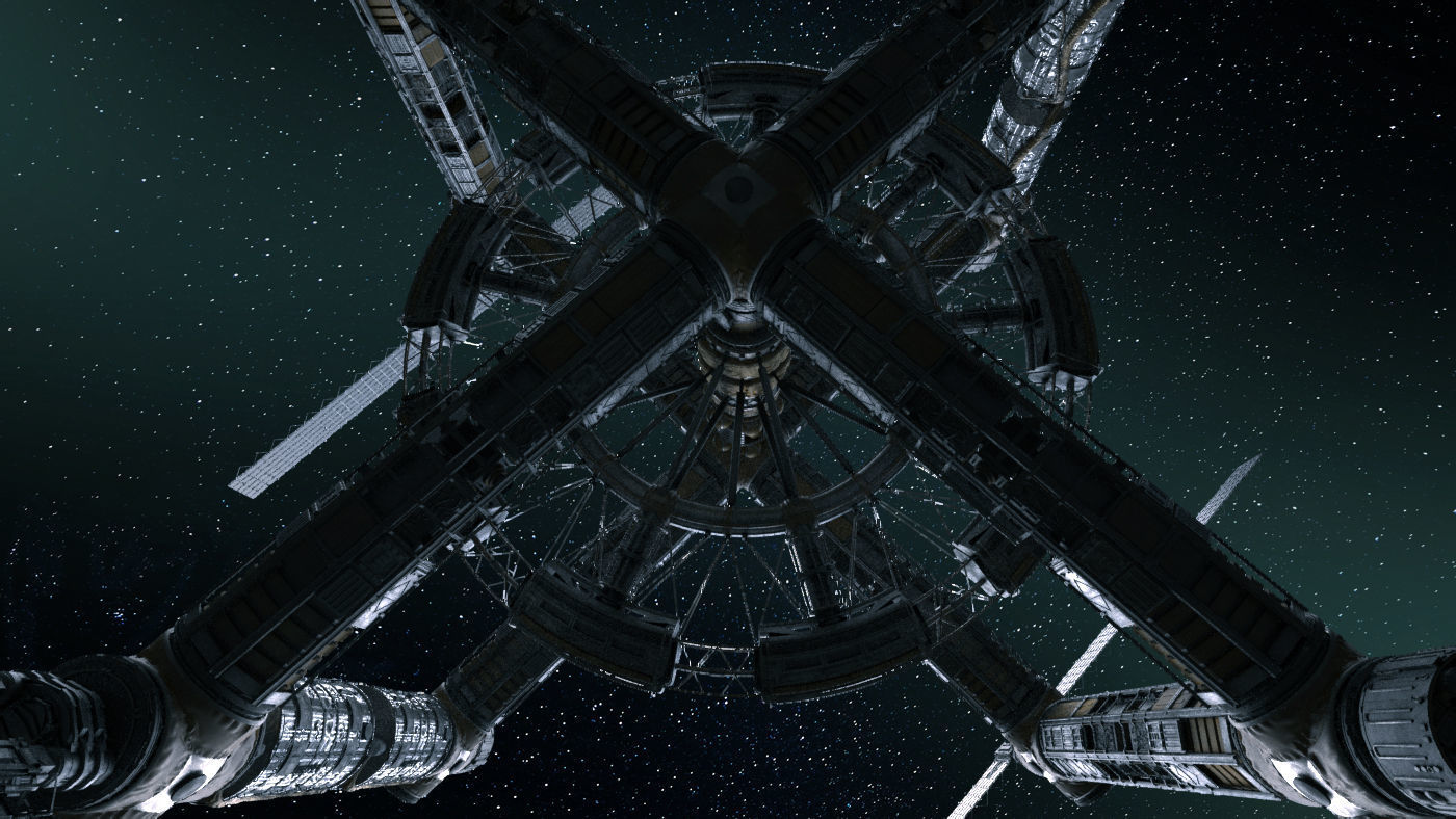Space Station Variant B Class 3D model_9